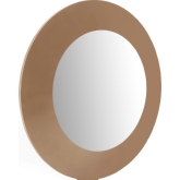 Emily 47" Mirror in High Gloss Gold Lacquer
